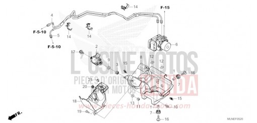 MODULATEUR ABS CRF1100A4S de 2025